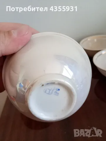 Узбекистан стар руски порцелан порцеланов сервиз за чай пиала пиали ссср , снимка 4 - Антикварни и старинни предмети - 49424651