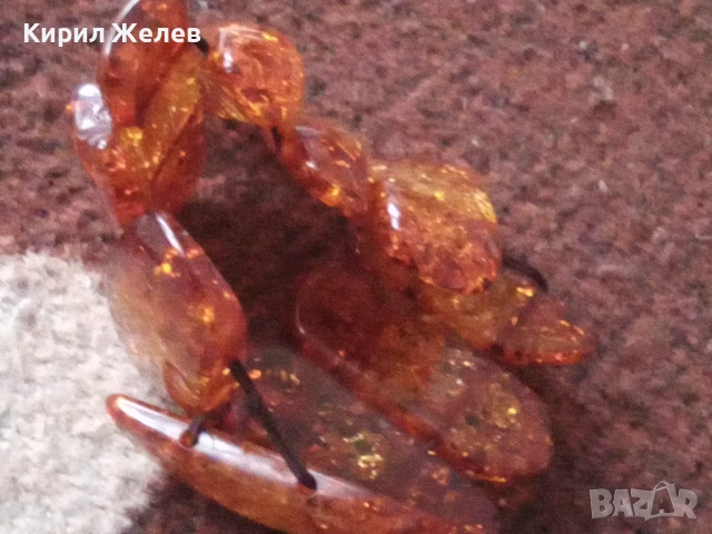 Гривна кехлебарена разтегливи 53794, снимка 11 - Гривни - 53517074