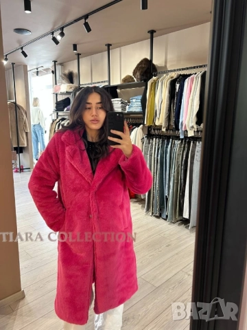 пухено палто teddy bear 🧸, снимка 7 - Палта, манта - 52106957