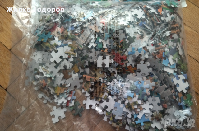 Пъзел 1000 части ИТАЛИЯ (PuzzleBag) с кадифена торбичка., снимка 4 - Пъзели - 44900037