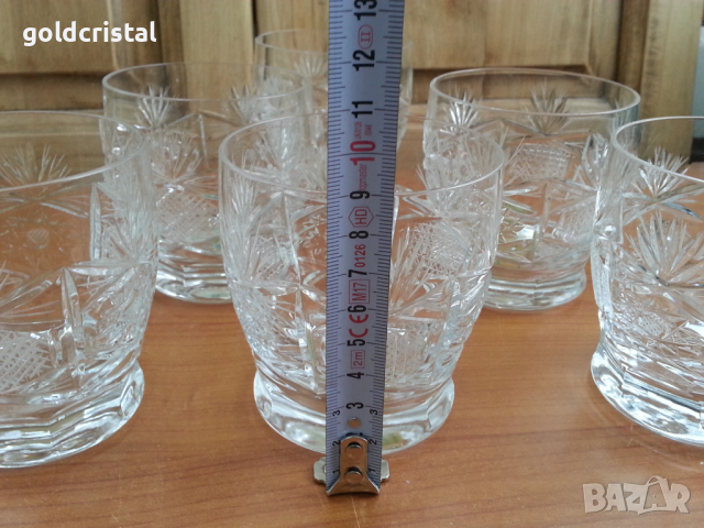 Кристални чаши , снимка 2 - Антикварни и старинни предмети - 36553509