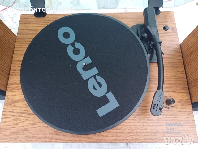 Грамофон Lenko Bluetooth внос от Швейцария работи перфектно , снимка 3 - Грамофони - 52887872