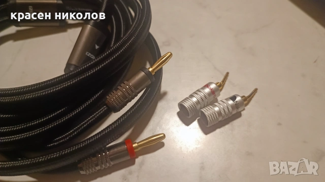Аудио кабел за тонколони, снимка 6 - Тонколони - 53160443