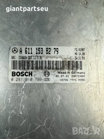 ECU Компютър Двигател за Мерцедес Mercedes-benz W203 A6111538279, снимка 2 - Части - 49273446