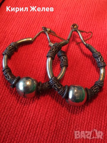 СТАРИННИ ПОСРЕБРЕНИ РЕТРО ВИНТИДЖ ОБЕЦИ Тип КРАЛСКА ПЛЕТКА МАЙСТОРСКА РЪЧНА РЯДКА ИЗРАБОТКА 886654