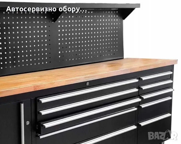 Подвижен шкаф за инструменти с работен плот RockForce, снимка 4 - Други инструменти - 48228240