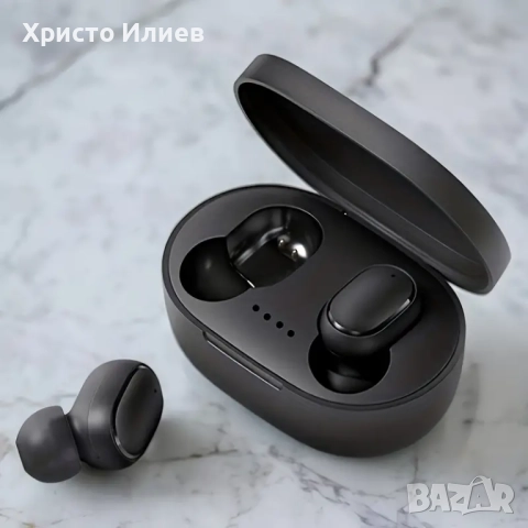 Безжични Bluetooth слушалки с LED дисплей за IOS Android Черни Зелени, снимка 3 - Безжични слушалки - 51577954