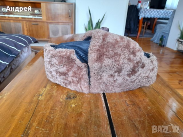 Стара шапка,ушанка #7, снимка 2 - Антикварни и старинни предмети - 36792518