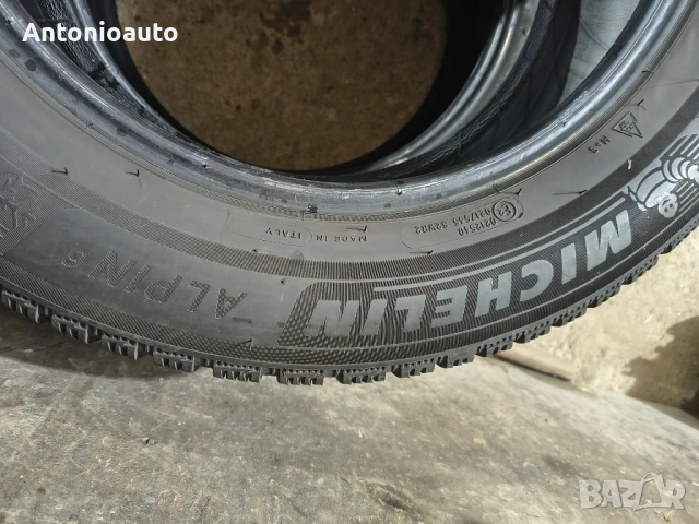225 55 16 - 2бр. зимни гуми Michelin Alpin 6, снимка 6 - Гуми и джанти - 52509470