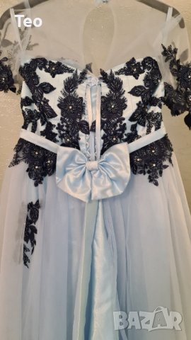 Елегантна бална рокля размер M, снимка 4 - Рокли - 38614142