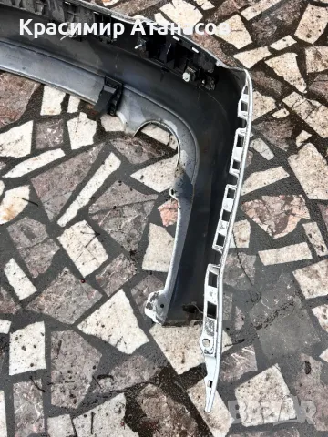 Броня задна за Мерцедес Ц-класа W204.седан. Фейс. A2043860238, снимка 7 - Части - 49169758