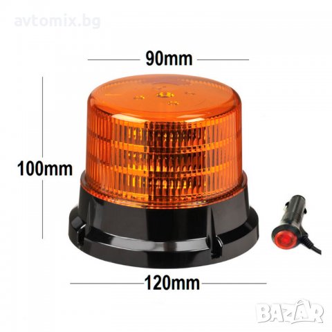 LED сигнална лампа, 120 мм, 12-24V, снимка 2 - Аксесоари и консумативи - 38432666