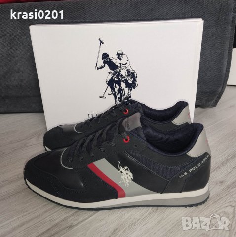 Oригинални маратонки от US Polo Assn! 41тъмносини, снимка 7 - Маратонки - 34979696