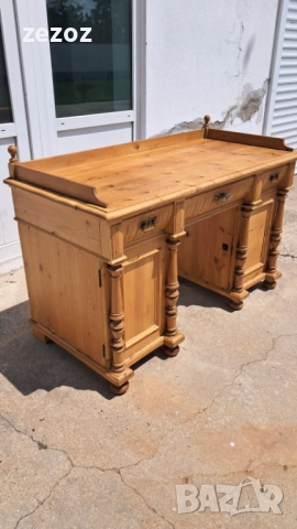 Бюро антикварно масив, снимка 3 - Бюра - 51886894