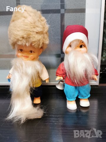 Стари кукли Педя човек лакет брада и Джудже 