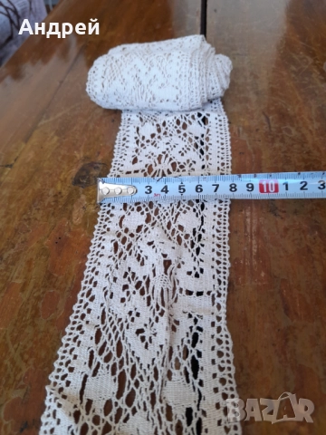 Стара дантела #31, снимка 4 - Антикварни и старинни предмети - 52065838