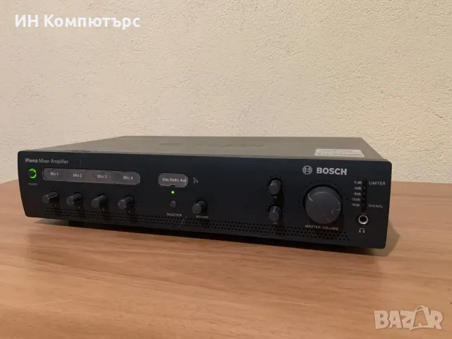 Продавам миксерен усилвател Bosch PLE-1MA120-EU, снимка 4 - Ресийвъри, усилватели, смесителни пултове - 49239180
