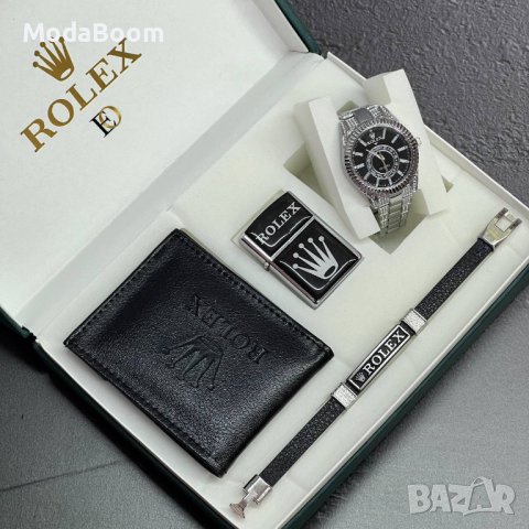 💥🆕Rolex уникални мъжки подаръчни комплекти / различни цветове🆕💥, снимка 15 - Бижутерийни комплекти - 43573552