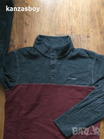 COLUMBIA Half Zip Fleece - страхотен мъжки полар, снимка 3 - Спортни дрехи, екипи - 43354604