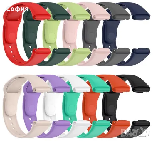 Нови силиконови каишки за Xiaomi Redmi Watch 3 Aktive / Watch 3 lite НАЛИЧНИ !!!, снимка 2 - Каишки за часовници - 48499773