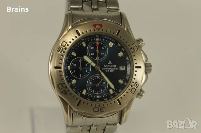 ACCURIST Мъжки Кварцов Хронограф, снимка 4 - Мъжки - 47527526