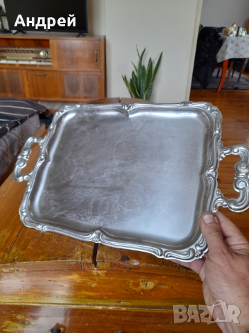 Стар поднос #17, снимка 4 - Други ценни предмети - 44864655
