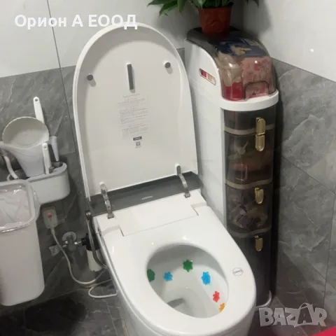 Мултифункционален Шкаф за баня с Колелца Водоустойчив , снимка 4 - Шкафове - 48044097