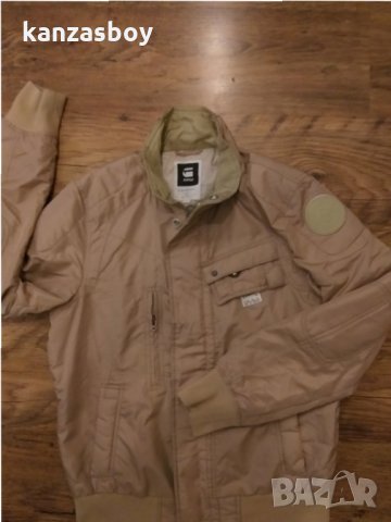 g-star sandhurst bomber - страхотно мъжко яке КАТО НОВО, снимка 6 - Якета - 34775777