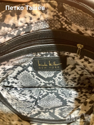 Дамска чанта Nicole Miller /през рамо/, снимка 3 - Чанти - 53574287