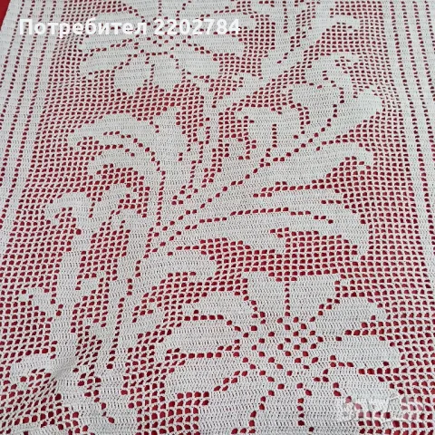 Пердета на една кука,дантели на една кука ,перде, снимка 2 - Антикварни и старинни предмети - 29072922