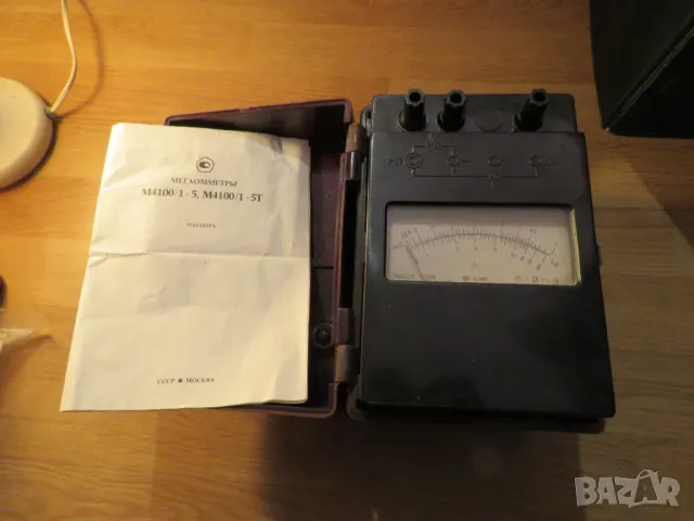 Мегаомметър, мегер, измерител съпротивление на изолация с генератор до 500V - качество и прецизност 