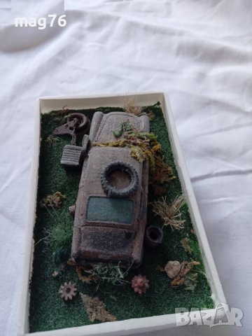 Макет-Миниатюра диорама - Aston Martin Retro 1:64, снимка 5 - Колекции - 36856217