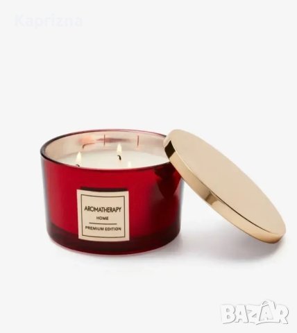 Ароматна свещ ябълка, канела, бисквити