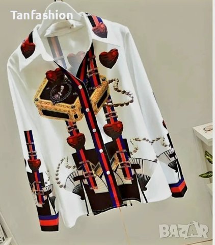 Дамска маркова риза D&G, снимка 3 - Ризи - 44013134