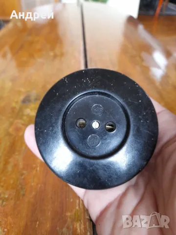 Стар електрически контакт #30, снимка 2 - Други ценни предмети - 48283847