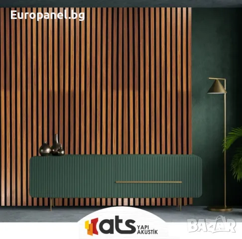 Декоративен стенен панел – MDF – Дъб барок – 24 x 280 см