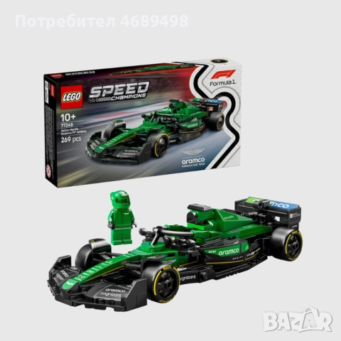 LEGO Speed Champions – Aston Martin Aramco F1 AMR24 | FanRaces