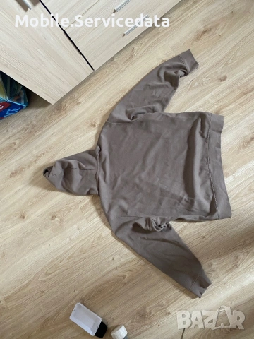 Едноцветно худи с лого Armani Exchange, снимка 6 - Спортни дрехи, екипи - 53426967