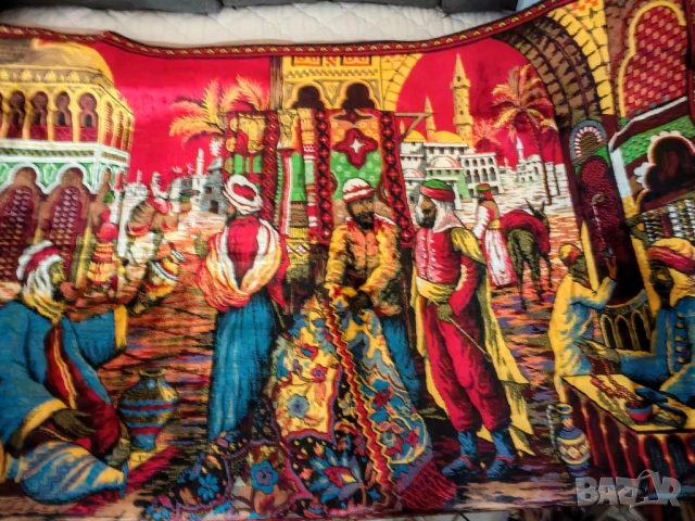 Килим, кавьор за стена, ориенталски мотив. , снимка 6 - Декорация за дома - 51798869