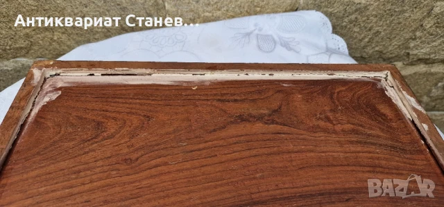 Колекция от  дървени подноса, изработени в Индия, снимка 13 - Антикварни и старинни предмети - 50752153