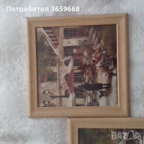 Картини-парижки кафенета, снимка 8 - Картини - 40223467