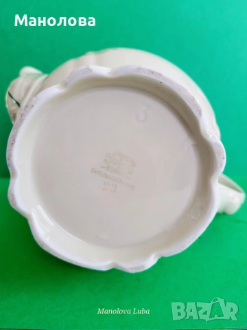 Порцеланов чайник Schlottenhof Arzberg Bavaria., снимка 12 - Други ценни предмети - 52729923