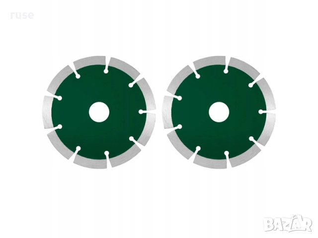 НОВИ! Диамантени дискове 2 броя 125мм Parkside PMNF 1500 за бетон