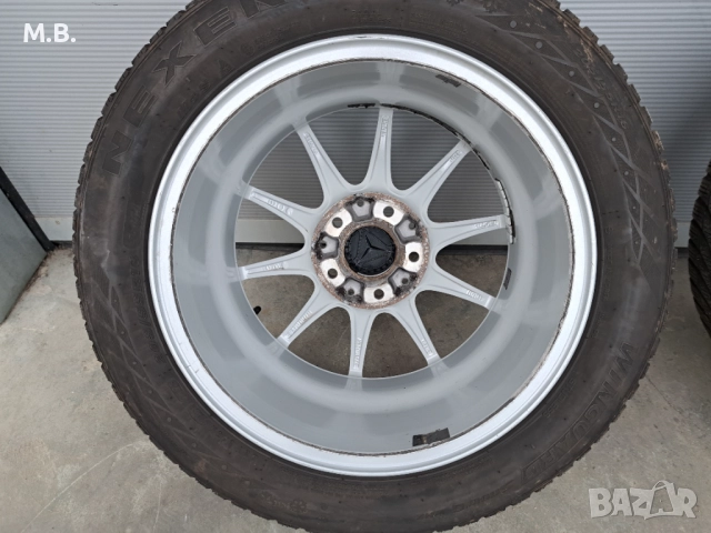 Ориг. лети джанти 16 цола с гуми за Мерцедес, снимка 4 - Гуми и джанти - 52885633