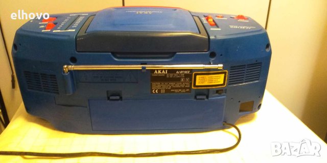 Радиокасетофон AKAI AJ-BF10CD, снимка 4 - Аудиосистеми - 43306977