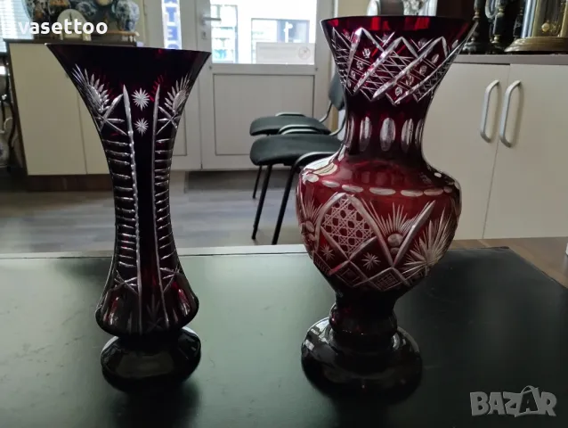 Вази- кристал и порцелан