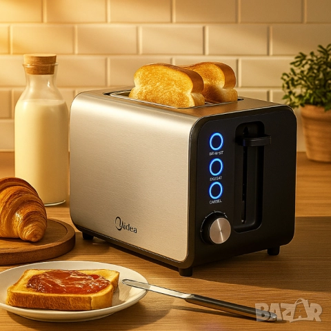 Тостер Midea MT-RW2L20W, снимка 8 - Друга електроника - 51857905