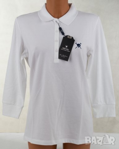 Памучна дамска блуза в бяло Auden Cavill - XL, снимка 2 - Блузи с дълъг ръкав и пуловери - 43085657