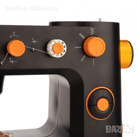 QVC Немска Мини шевна машина, компактна и удобна за домашна употреба, снимка 3 - Шевни машини - 52215890