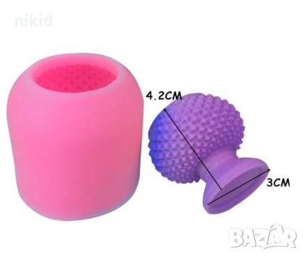 3D релефна тумбеста ваза цилиндър силиконов молд форма за декорация торта фондан шоколад гипс, снимка 2 - Форми - 28158867